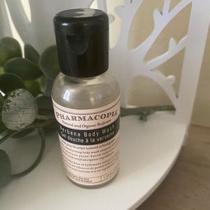 Pharmacopia verbena body wash SAMPLE